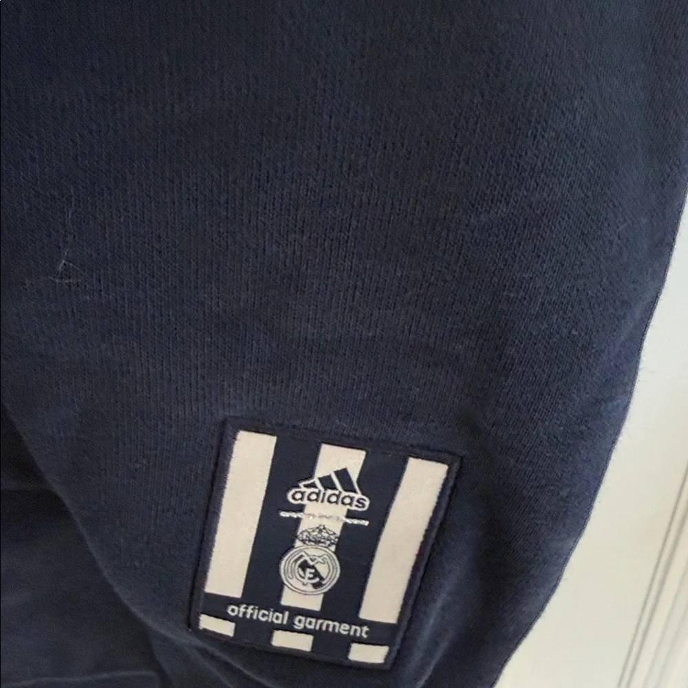 Adidas Men's Dark Blue Crewneck Sweater